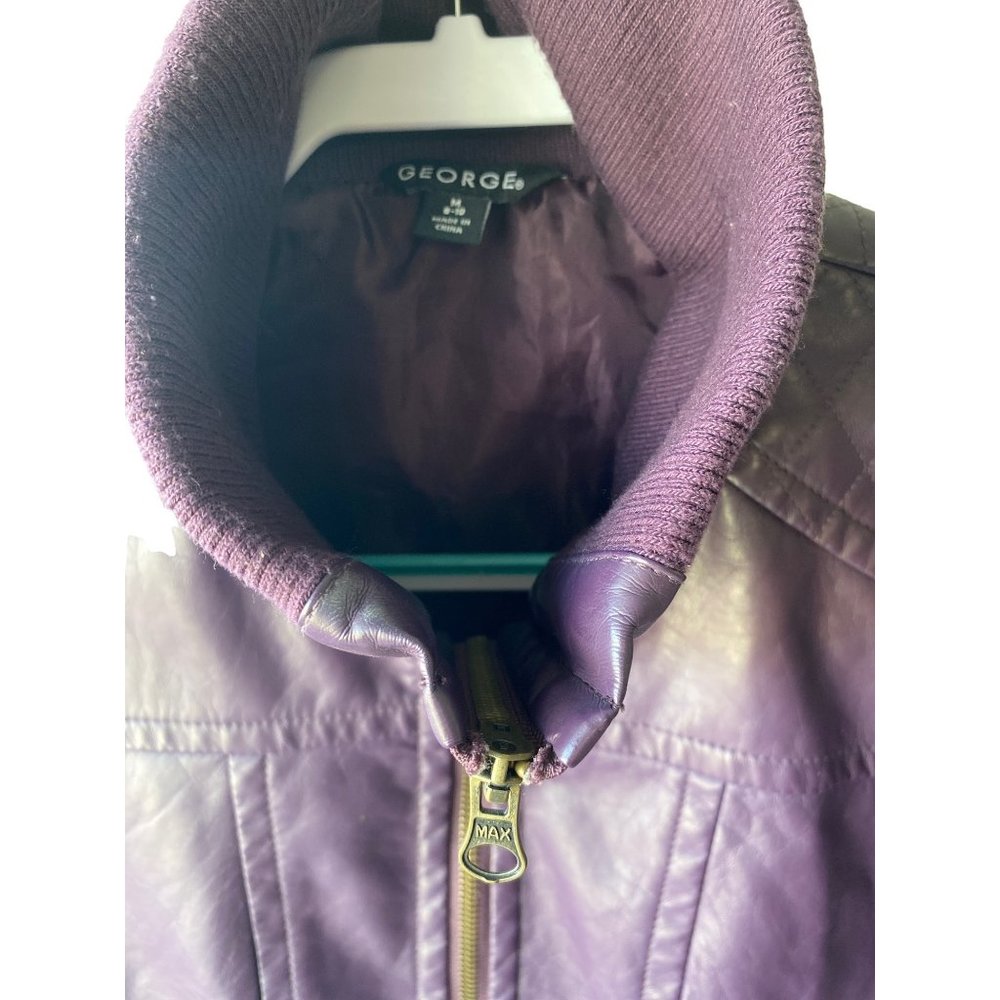 George Faux Leather Jacket - Picture 2 of 9